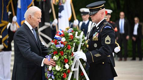 President Biden attends dedication of memorial plaque honoring 